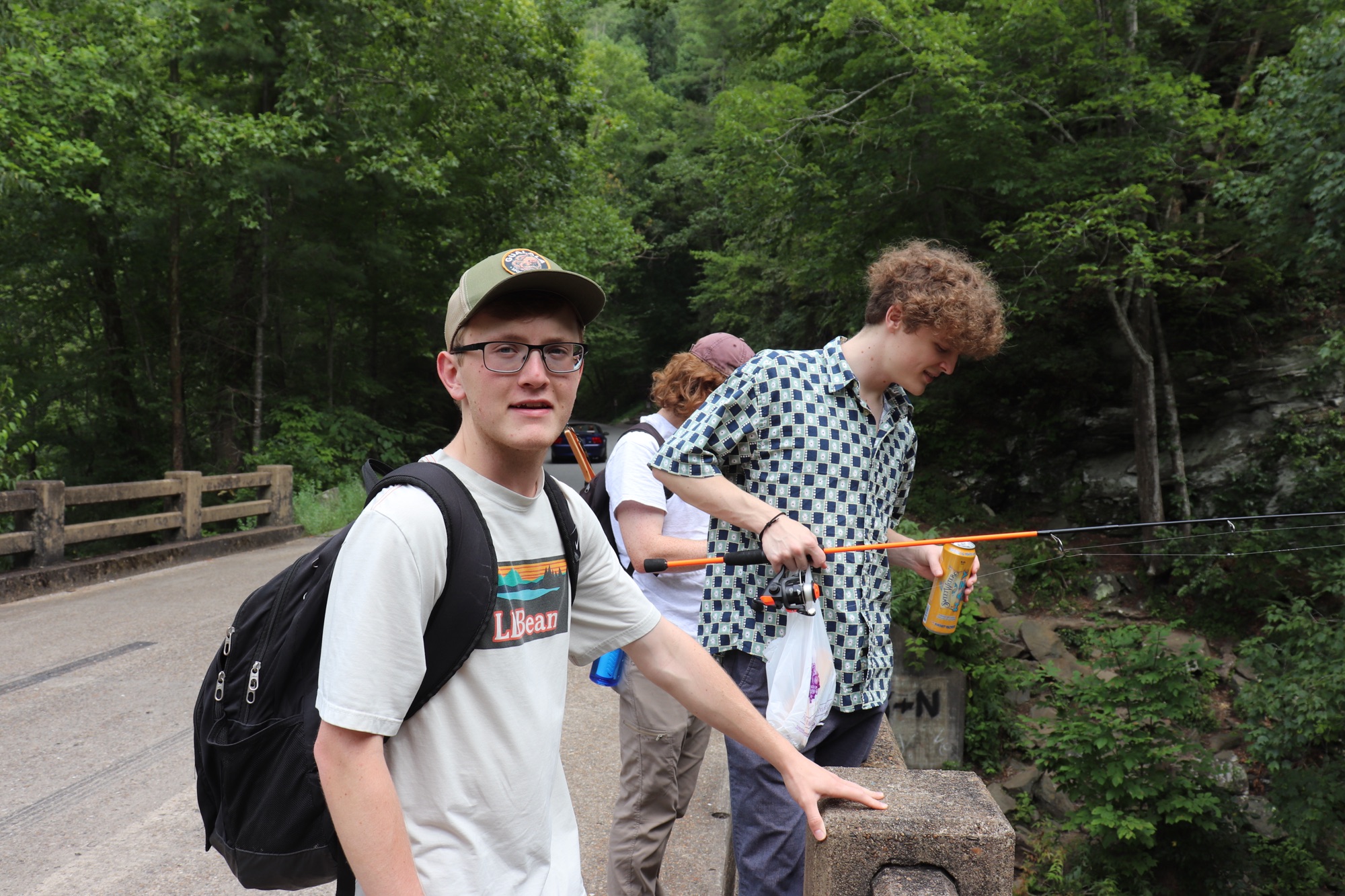 Crowd at a concert with neon lights